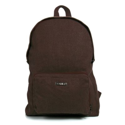 Hemp Fold Up Backpack Brown by Sativa Bags
