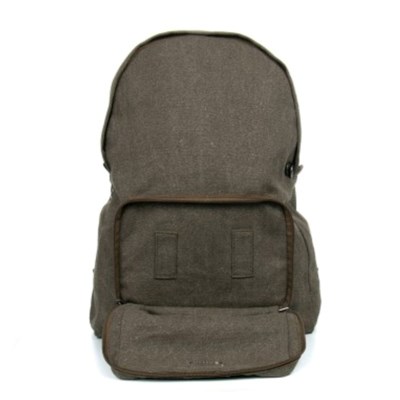 fold up backpack by sativa hemp bags khaki flap_400x400.jpg