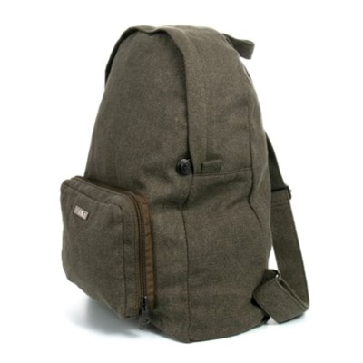 fold up backpack by sativa hemp bags khaki side_400x400.jpg