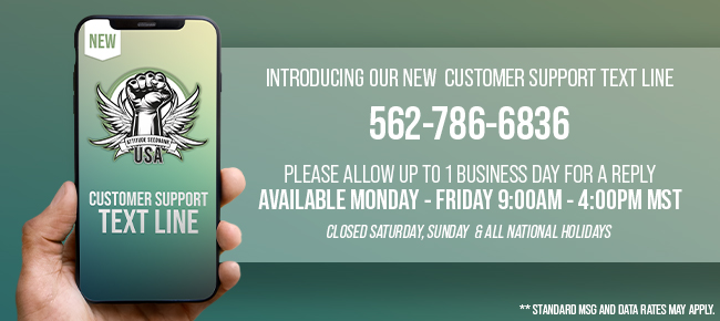 Customer Text Line - Now Available!