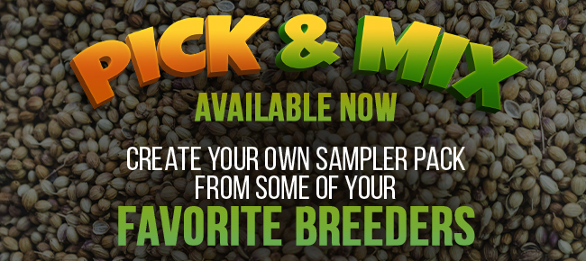 Pick & Mix - Now available at Attitude Seedbank USA