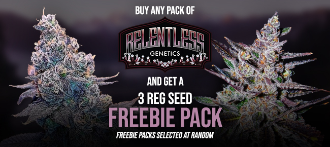 Relentless Genetics - Buy Any Pack - Get Random 3 REG Seed Pack