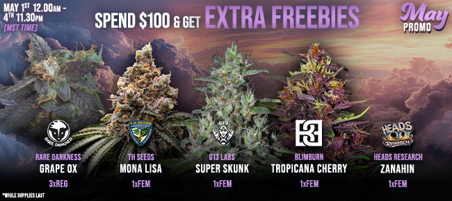 May Promo - Spend $100 - Get EXTRA FREEBIES!