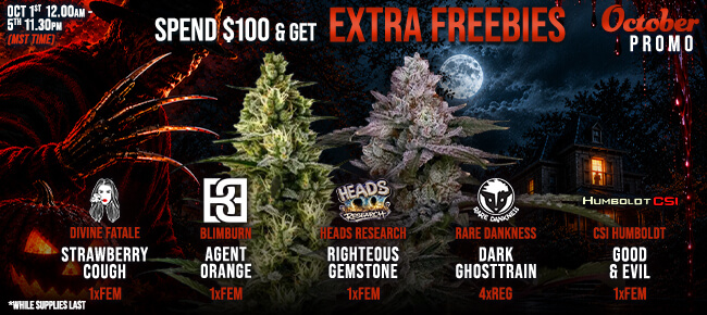 October Promo - Spend $100 - Get EXTRA FREEBIES!