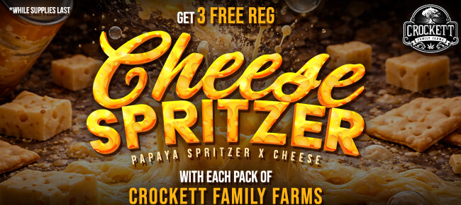 Crockett Family Farms - Buy Any Pack - Get 3 REG Cheese Spritzer