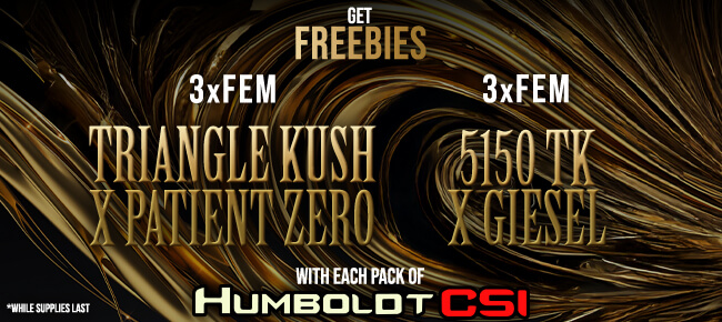 Humboldt CSI - Buy Any Pack - Get EXTRA FREEBIES!