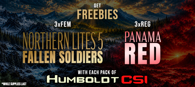 Humboldt CSI - Buy Any Pack - Get EXTRA FREEBIES!