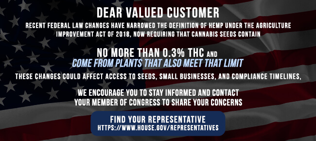 Farm Bill - Customer Letter