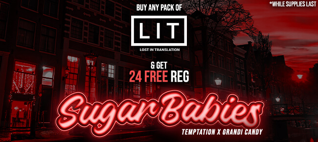 LIT Farms - Buy Any Pack - Get 24 REG Sugar Babies