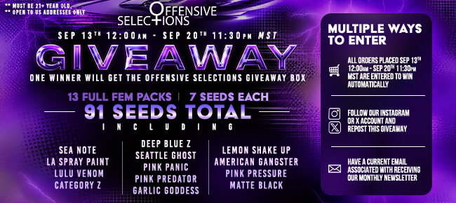 Offensive Selections - Giveaway Box