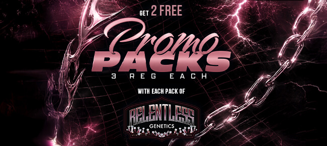 Relentless - Buy Any Pack - Get 2 Randomly Selected 3 REG Seed Promo Packs