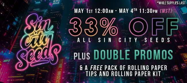 SinCity Seeds - Buy Any FEM Pack - Get Randomly Selected 6 FEM Seed Promo Pack