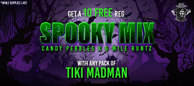 Tiki Madman - Buy Any Pack - Get 10 REG Spooky Mix